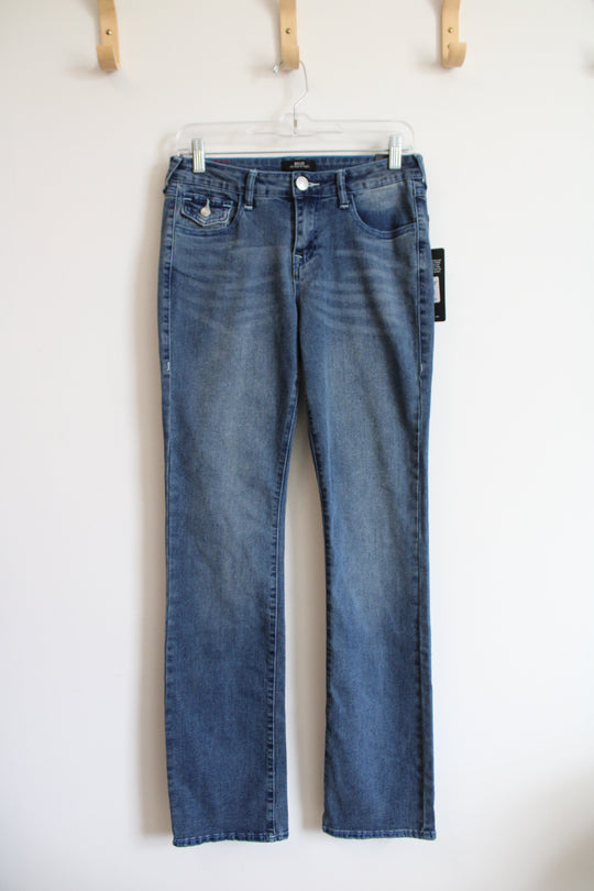 NEW True Religion Billie Mid Rise Straight Jeans | 26