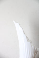 Fenton Milk White Glass Hobnail Swung Pitcher