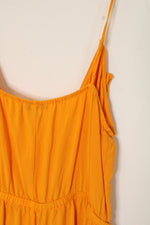 Express Yellow Wrap Mini Dress | M