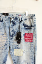 NEW Imperious New York Patchwork Jeans | 36X34