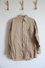 Tommy Hilfiger Tan Cotton Button Down Shirt | 15 32/33