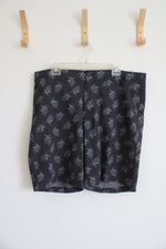 Ben Hogan Gray Tropical Leaf Shorts | 40