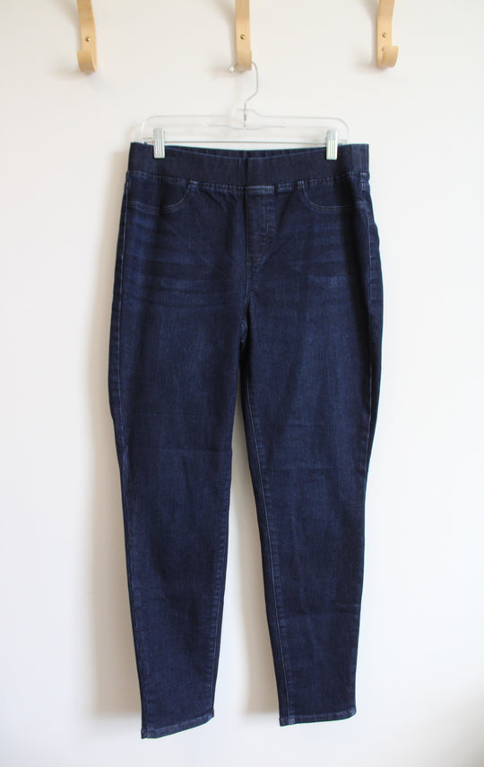 Talbots Flawless Pull-On Jegging Dark Wash Jeans | 10