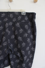 Ben Hogan Gray Tropical Leaf Shorts | 40