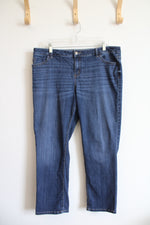 Simply Vera Mid Rise Capri Jeans | 16