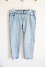 Express Light Wash Slim Straight Jeans | 36X30