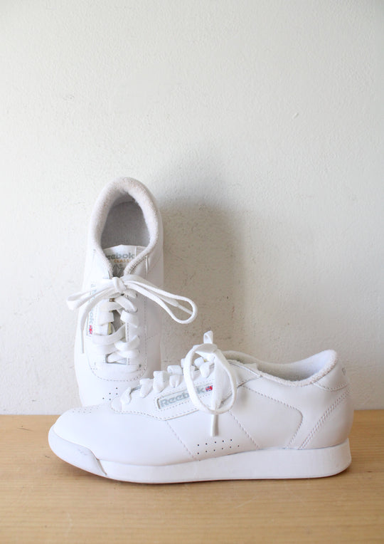 Reebok White Princess Sneakers | Size 6