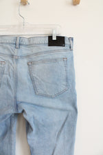 Express Light Wash Slim Straight Jeans | 36X30