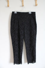 NEW Talbots Black Lace Pants | 12