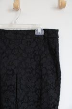 NEW Talbots Black Lace Pants | 12