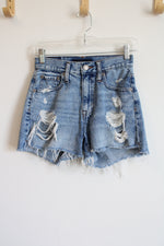 Aeropostale 90's High Rise Cut-Off Shorts | 0