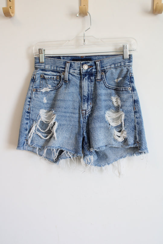 Aeropostale 90's High Rise Cut-Off Shorts | 0