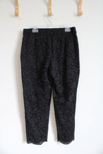 NEW Talbots Black Lace Pants | 12