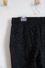 NEW Talbots Black Lace Pants | 12