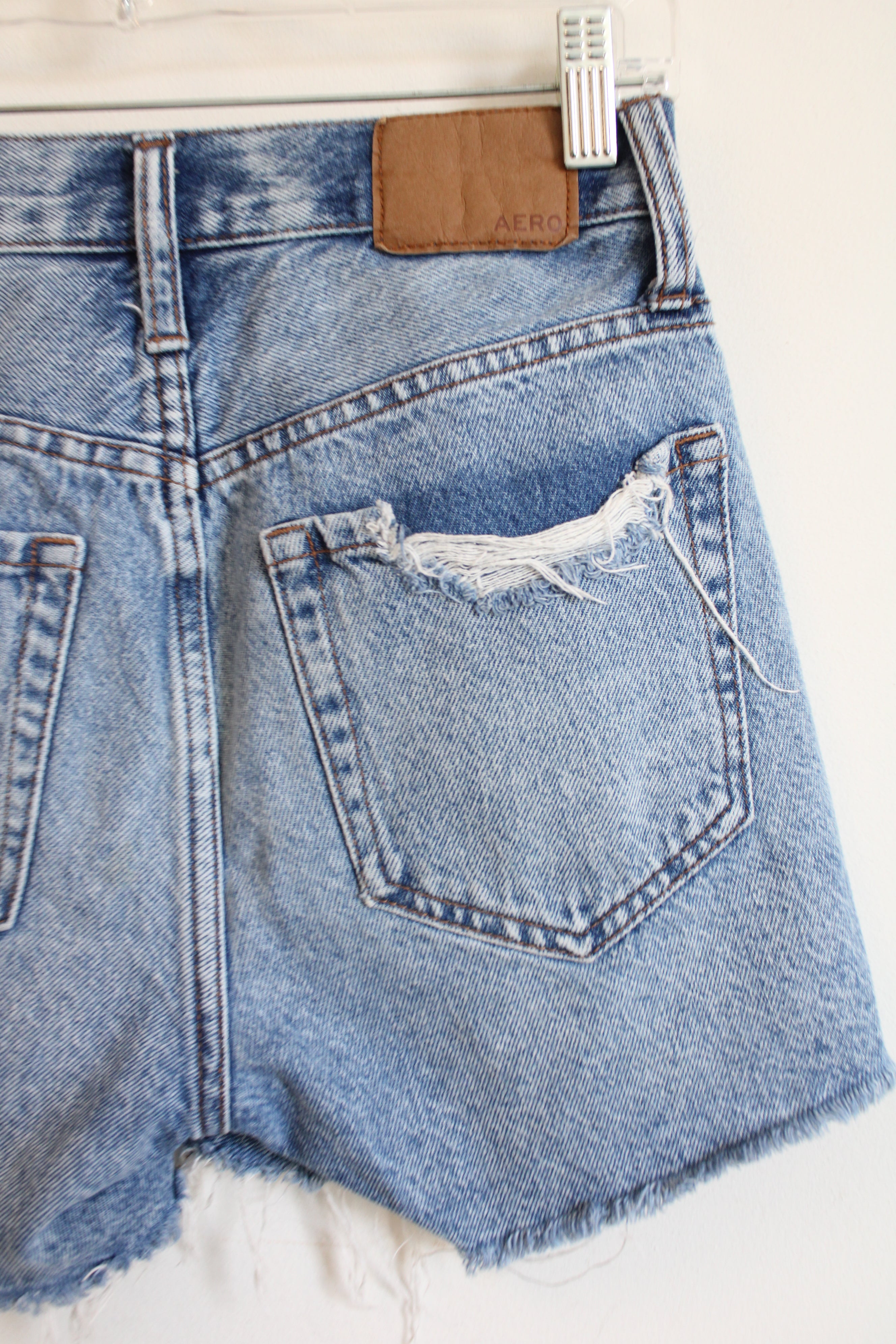 Aeropostale 90's High Rise Cut-Off Shorts | 0