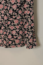 Perceptions Pink and Black Floral Stretch Dress | 14