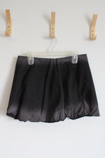 MSGM Milano Gonna Black Gray Ombre Bubble Skirt | 42