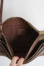 Coach East West Signature Crossbody Bag