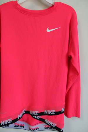 Nike Dri-Fit Pink Long Sleeved Shirt | 6