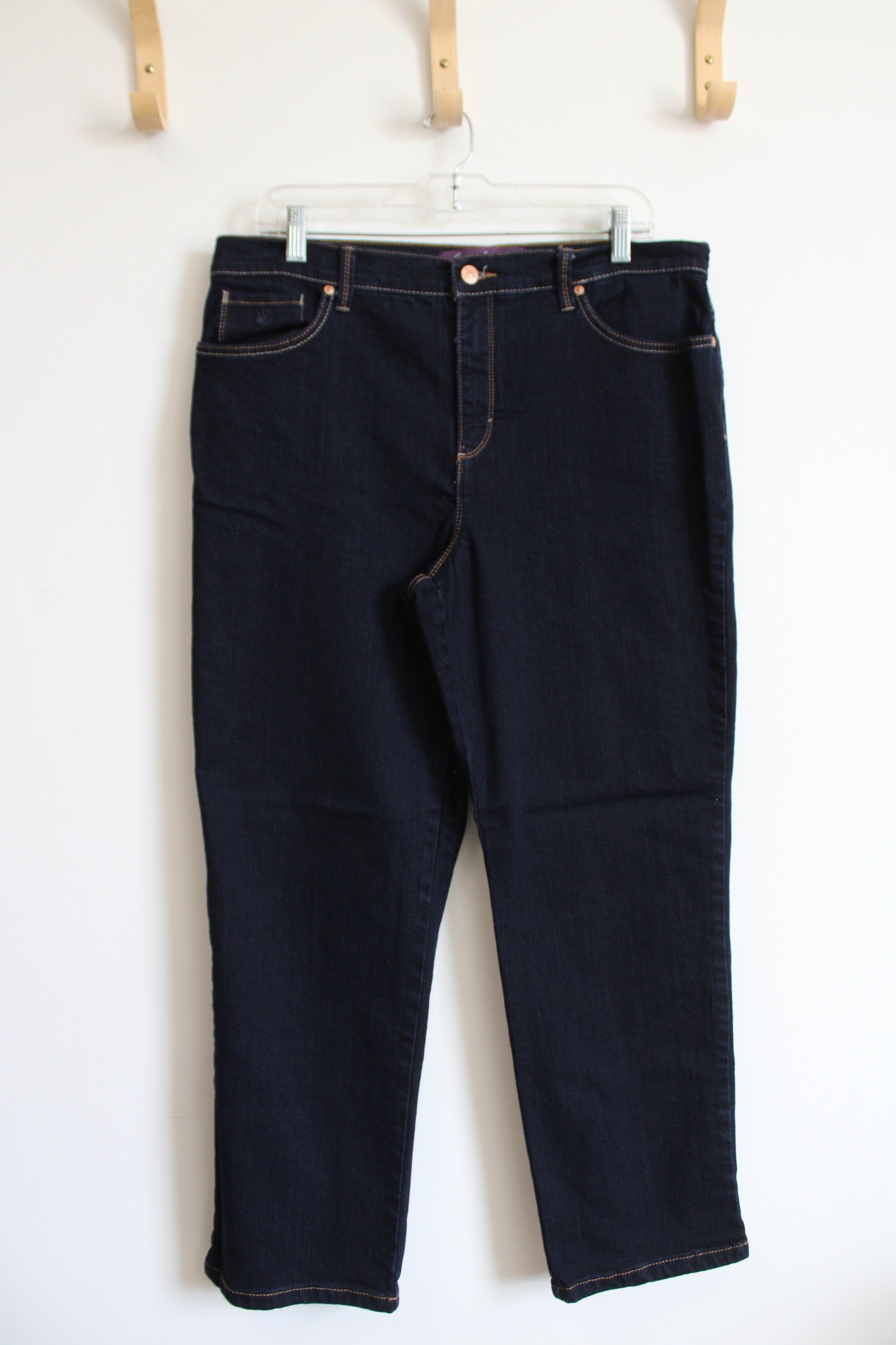 Gloria Vanderbilt Amanda Dark Wash Jeans | 14