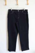 Gloria Vanderbilt Amanda Dark Wash Jeans | 14