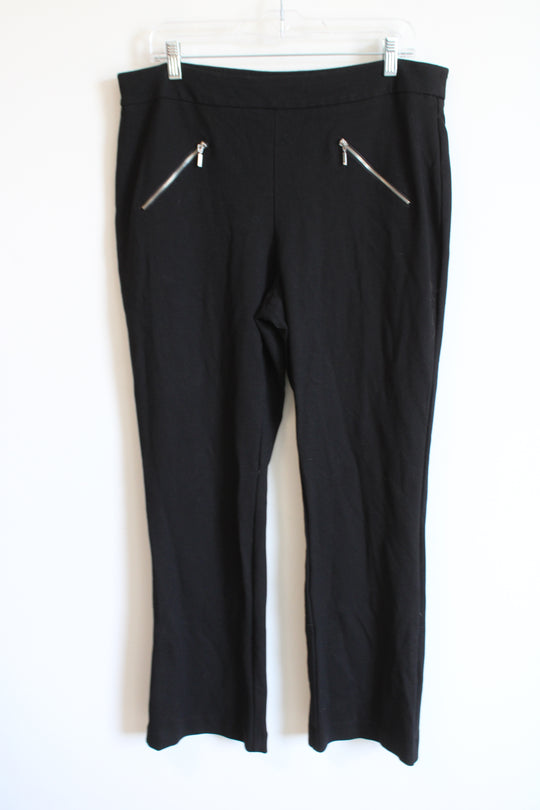 Zac & Rachel Black Pants | XL