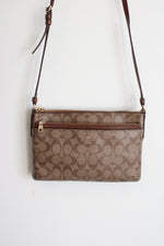 Coach East West Signature Crossbody Bag