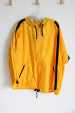 Pro Sport Yellow Windbreaker Jacket | L