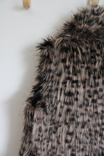 NEW Cache Faux Fur Speckled Vest | M
