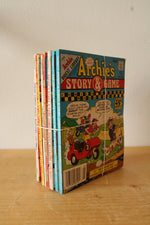 Vintage Archie & Jughead Jones Comics Lot (1970-1980s, 8 Books)