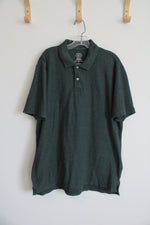St. John's Bay Performance Green Polo Shirt | XL