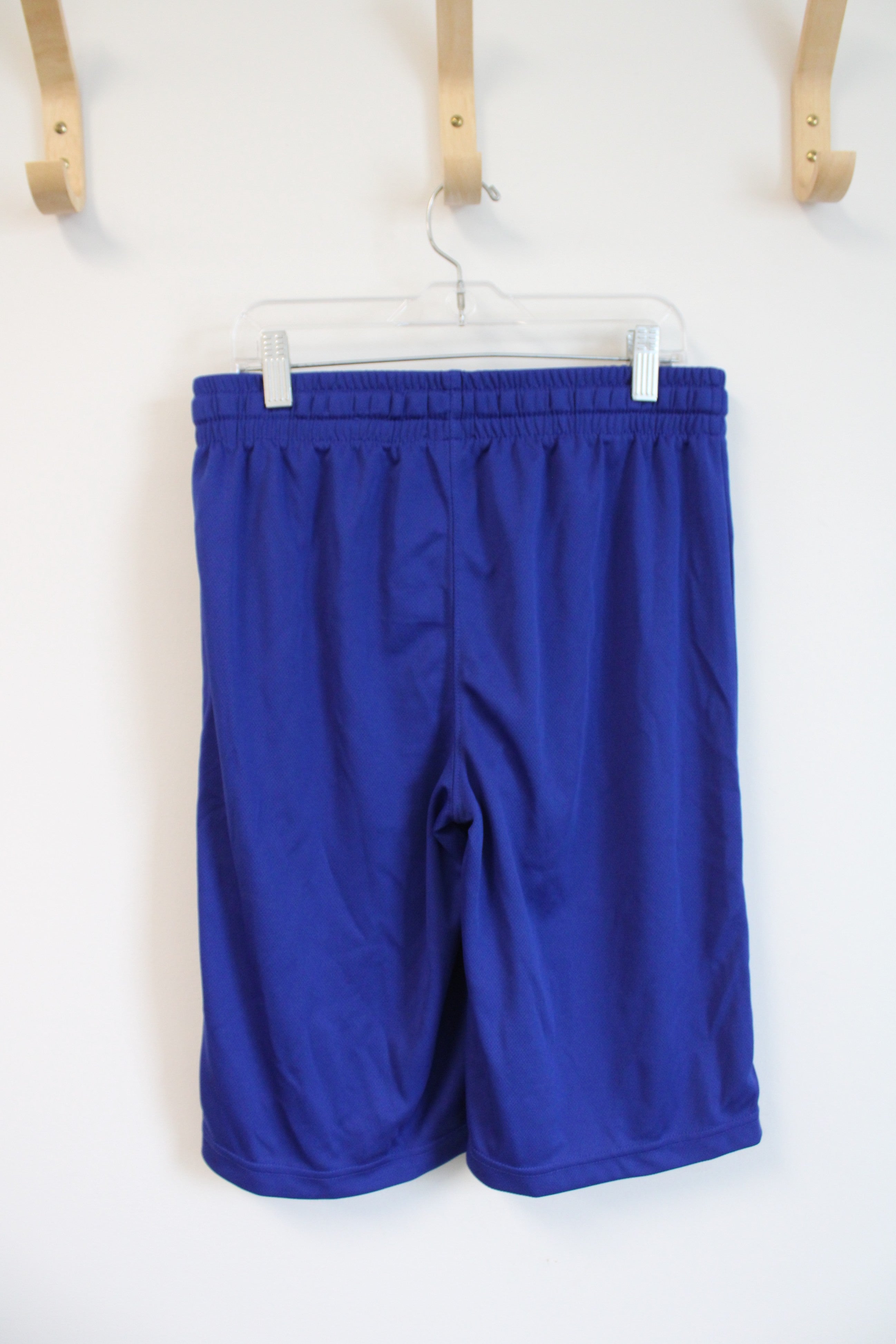NEW Children's Place Blue Varsity Division Sports Athletic Shorts | Youth XL (14)