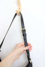 Dooney & Bourke Black Pebble Leather Hobo Bag