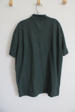St. John's Bay Performance Green Polo Shirt | XL