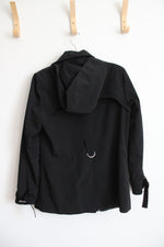 Calvin Klein Black Double Breasted Jacket | S Petite