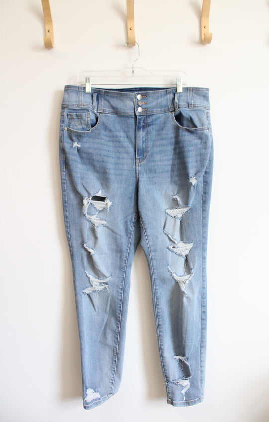 Lane Bryant Distressed Jeans | 16