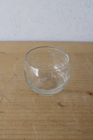 Vintage Princess House Heritage Brandy Snifter & Set Of 12 Glasses
