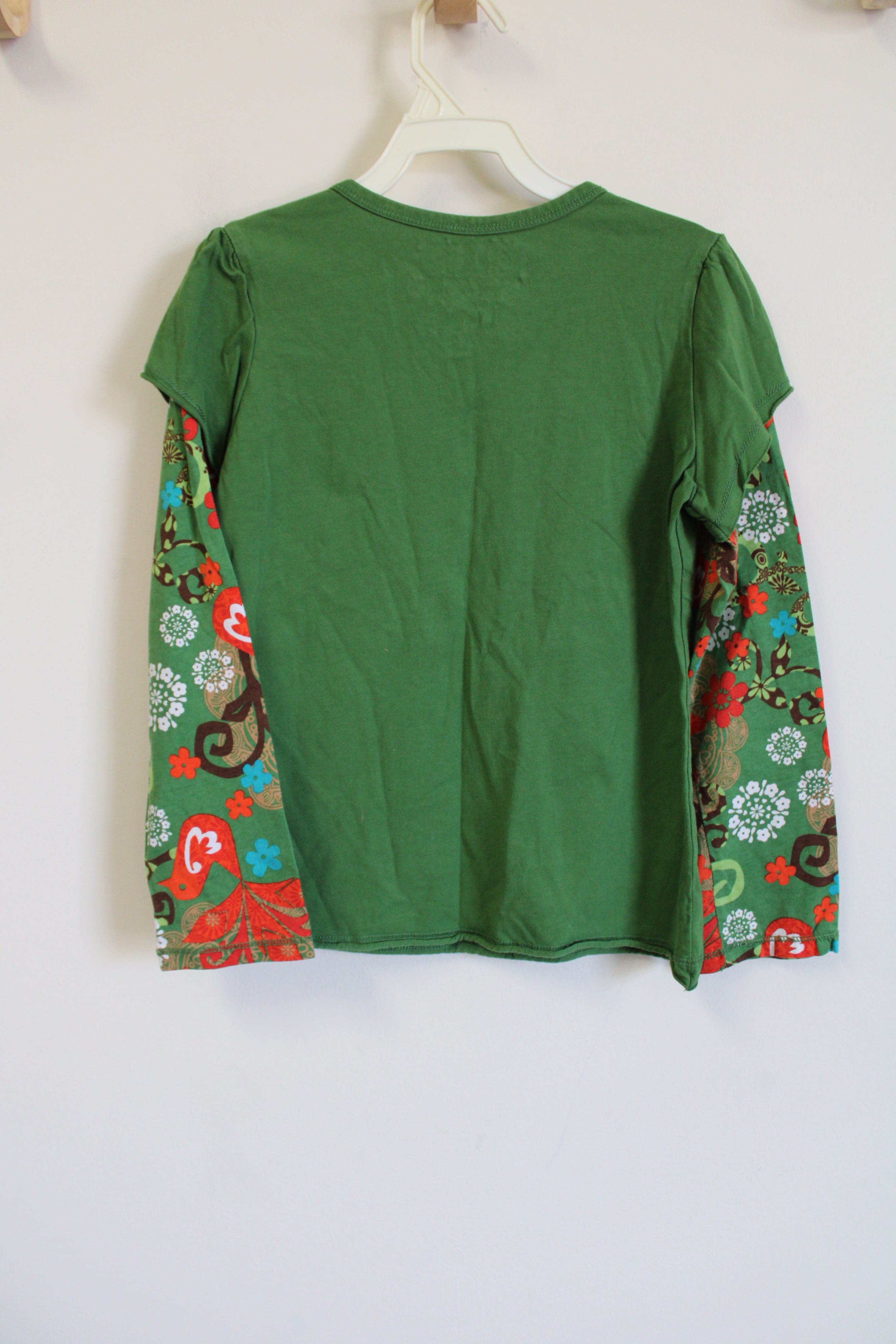 Children's Place Nature's Friends Green Top | 7/8