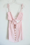NEW Skyler + Madison Pink Striped Dress | S