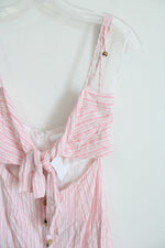 NEW Skyler + Madison Pink Striped Dress | S