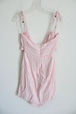 NEW Skyler + Madison Pink Striped Dress | S
