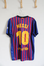 FC Barcelona Rakuten #10 Messi Shirt | L