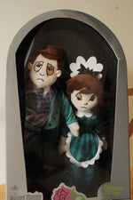 Disney Parks Limited Release Haunted Mansion 50th Anniversary Ghost Host and Hostess Plush Set