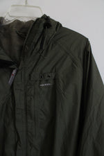 Quest Olive Green Windbreaker Jacket | XL