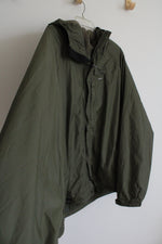Quest Olive Green Windbreaker Jacket | XL