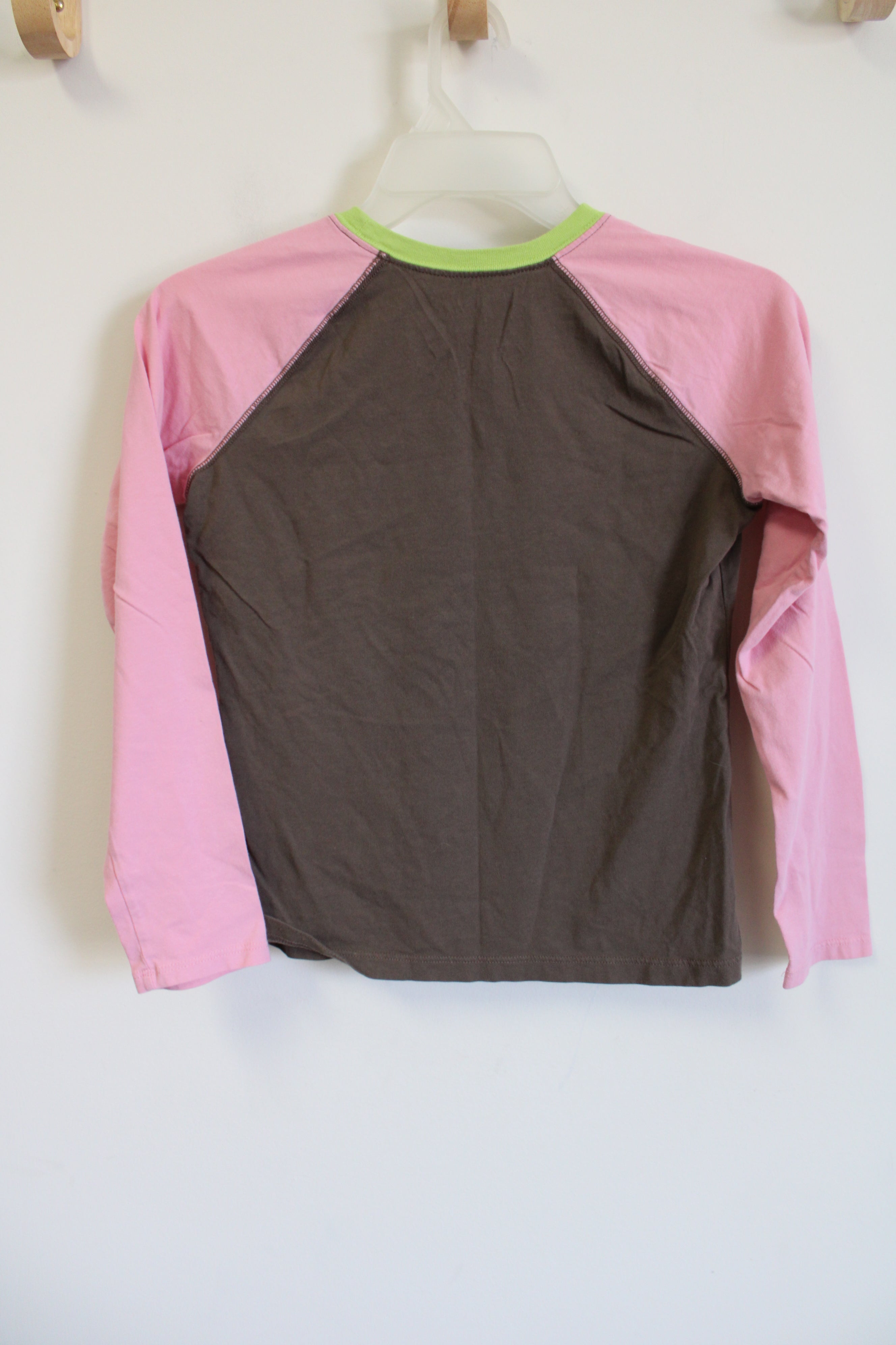 Children's Place Butterfly Beauty Pink Brown Shirt | 10/12