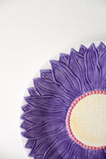 Pfaltzgraff Emma Purple Flower Chop Plate