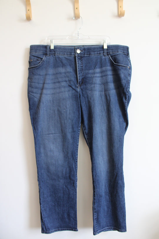 Lee Regular Fit Straight Leg Mid Rise Jeans | 22W