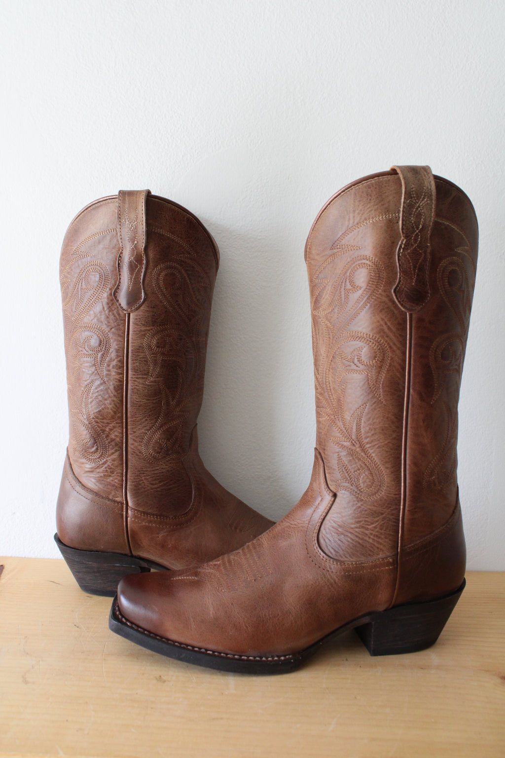 NEW Idyllwind Tumbleweed Tan Square-Toed Cowgirl Boots | Size 7