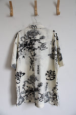 NEW Fresh Prints Of Bel-Air Cream & Black Button Down Shirt | 2X